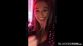 BLACKEDRAW Real Texas Girlfriend cheats with black stud at the hotel after party