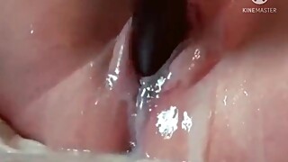 Indian NURSE creamy fuck with FAVORITE TOY!!!