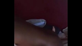 Wife Moans Under Big Black Cock