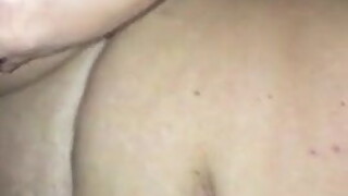 Gang bang and Cum bbc bull black squirt inter Cuckold bab