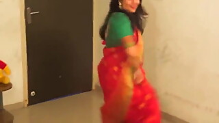 india Bhabhi in saree with husband