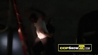 Night blowjob for a BBC criminal