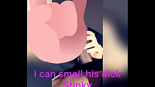 Sucking stinky bbc smelling his girlfriend