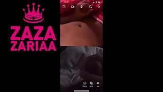 DL BBC Caught By His Girl Jerking Off To TS ZAZA ZARIAA